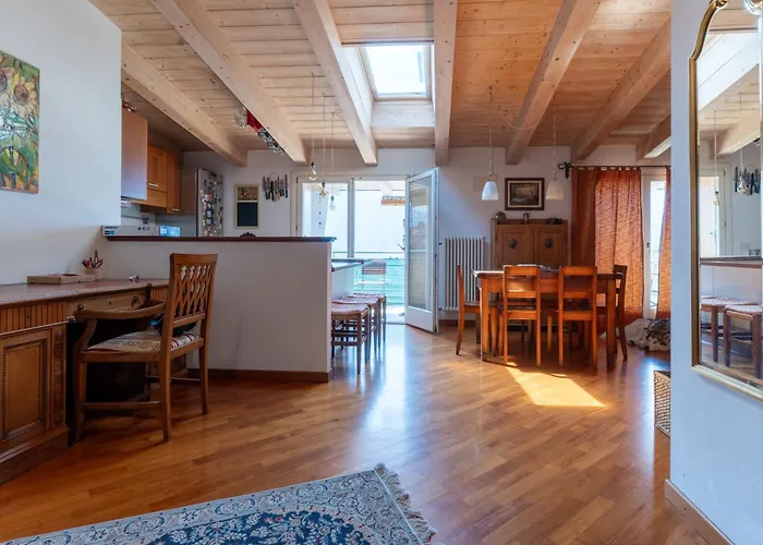 公寓 Iflat Penthouse Superpanoramico Villazzano *